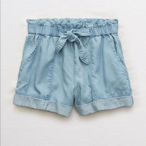 Aerie Paper Bag Mom shorts